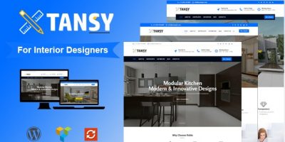 Tansy - Minimal Interior Design Agency WP Theme by iwebdc