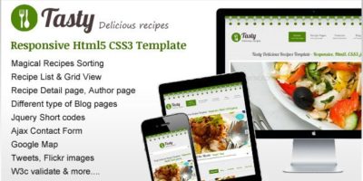 Tasty Delicious recipes by cartdeveloper