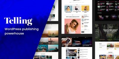 Telling – Multi-Concept News and Publishing Theme by MNKY