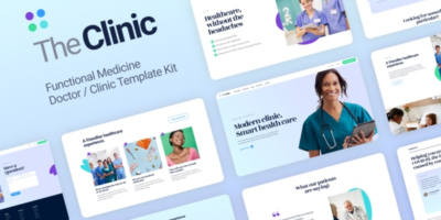 The Clinic - Health & Medical Elementor Template Kit by cmsmasters