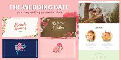 The Wedding Date - Responsive HTML Template by VegaThemes