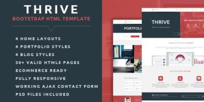 Thrive - Multipurpose Creative HTML Template by NightshiftCreative