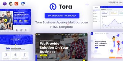 Tora : Corporate Business HTML Template by ThemeTrades