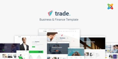 Trade - Multipurpose Business and Finance Joomla Template by ThemeCanyon