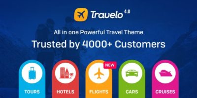Travelo -­ Travel/Tour Booking Responsive WordPress Theme by C-Themes