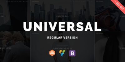 Universal - Corporate WordPress Multi-Concept Theme by DankovThemes
