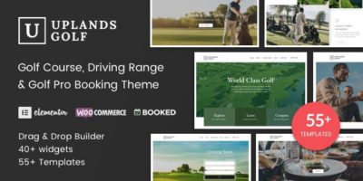 Uplands - Golf Course WordPress Theme by Themovation