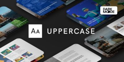 Uppercase - WordPress Blog Theme with Dark Mode by codesupplyco