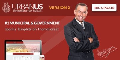 Urbanus - Responsive Government Joomla Template by dhsign