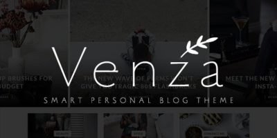 Venza - Smart Personal WordPress Blog Theme by vendastudio