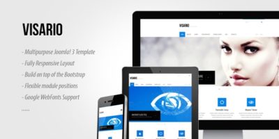 Visario - Multipurpose Responsive Joomla Template by 7Studio