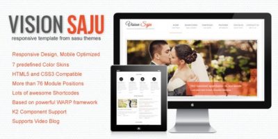 Vision Saju - Responsive Joomla Template by dmsumon