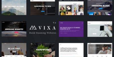 Vixa - Creative Multi-Purpose WordPress Theme by King-Theme
