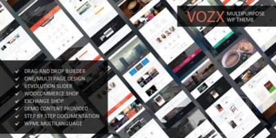 Vozx - Multipurpose & Event WordPress Theme by InfiWebs-Themes