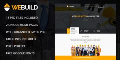 WEBUILD – Construction & Building PSD Template by Designer_Machine