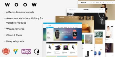 WOOW - Responsive WooCommerce Theme by SiteSao