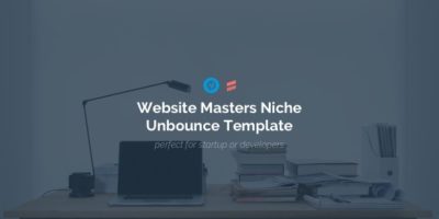 Website Masters - Niche Developers Unbounce Template by RightThemes