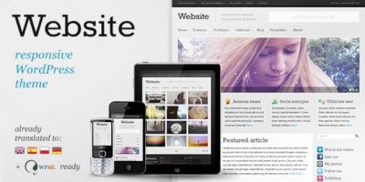 Website - Responsive WordPress Theme by WebberWebber