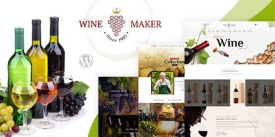 Wine Maker - Winery WordPress Shop by designthemes