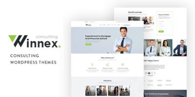 Winnex - Business Consulting WordPress Themes by gavias