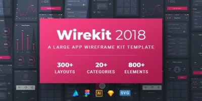Wirekit - A Modern Multipurpose Wireframe Kit by WordPress-Studio