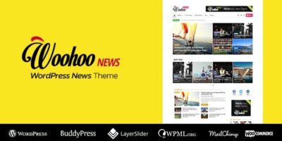 WooHoo - Newspaper Magazine News BuddyPress AMP by Bdaia