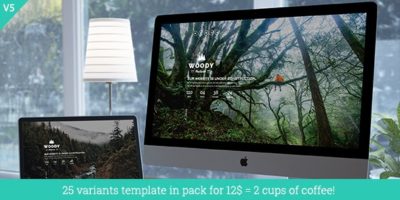 Woody - Responsive Coming Soon by MountainTheme