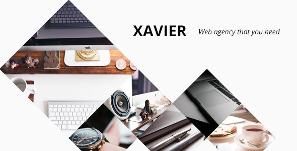 Xavier - Portfolio and Agency WordPress theme by pego