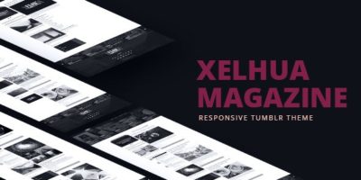 Xelhua Magazine - Responsive Tumblr Theme by adraft
