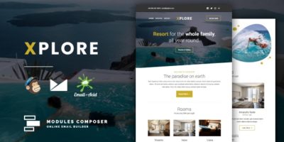 Xplore - Responsive Email for Hotels