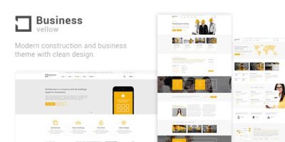 Yellow Business - Construction Theme by Schiocco