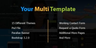 Your Multi Template by paulthekkinen