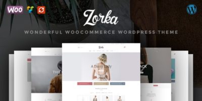 ZORKA – Wonderful Fashion WooCommerce Theme by G5Theme