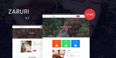 Zaruri - Charity HTML Template by redesign34