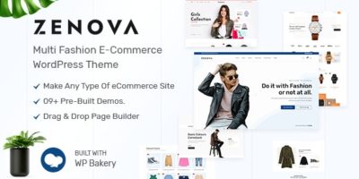 Zenova - Fashion WooCommerce WordPress Theme by ThemetechMount