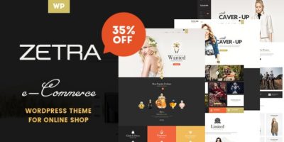 Zetra - A WordPress Theme for eCommerce Websites by WpStoresNet