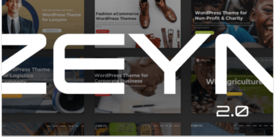 Zeyn 2.0 - Multipurpose WordPress Theme by deTheme