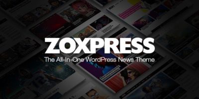 ZoxPress - The All-In-One WordPress News Theme by MVPThemes