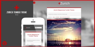 Zurich - A Responsive Tumblr Theme by ChristineWilde