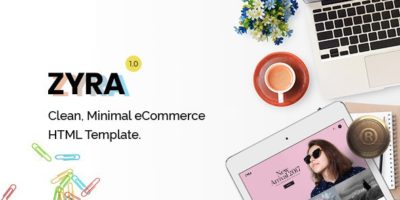 Zyra – eCommerce HTML Template by BootXperts