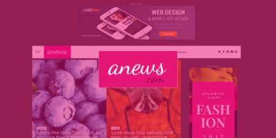 aNews - WordPress Theme for Magazine and Blog by magazine-themes