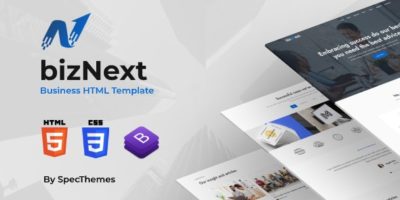 bizNext - Corporate Business Template by SpecThemes