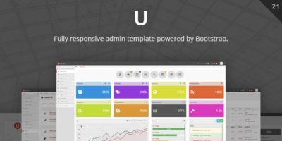 uAdmin - Responsive Admin Dashboard Template by pixelcave